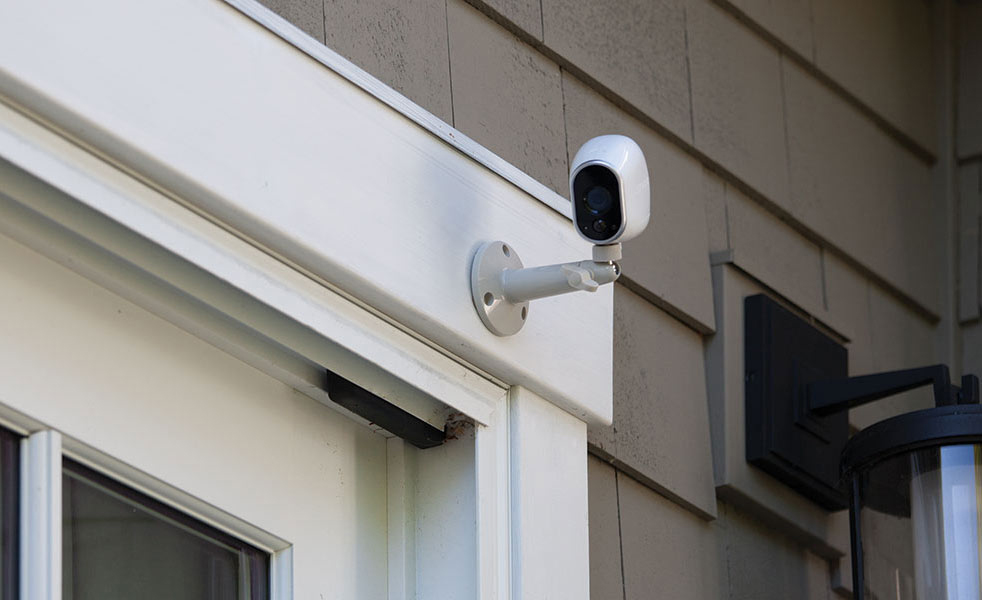 Security camera system installed by Ivey Locksmith and Security